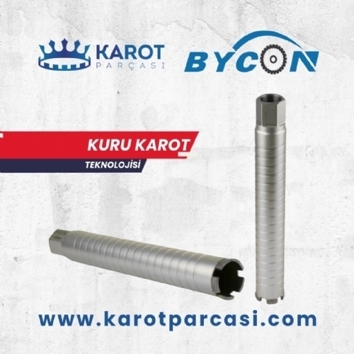 80 x 300mm Kuru Kesim Karot Ucu
