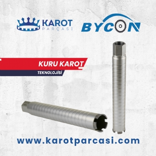 40 x 300mm Kuru Kesim Karot Ucu