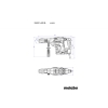 Metabo KHEV 5-40 BL | Kmrsz Motorlu Pnmatik Krc ve Delici