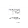 Metabo KHEV 11-52 BL | Yksek Gl Pnmatik Krc ve Delici