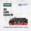 Metabo 18V - 5.5Ah Li-HD Batarya