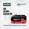 Metabo 18V - 10.0Ah Li-HD Batarya
